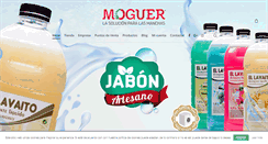 Desktop Screenshot of productosmoguer.com