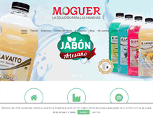 Tablet Screenshot of productosmoguer.com